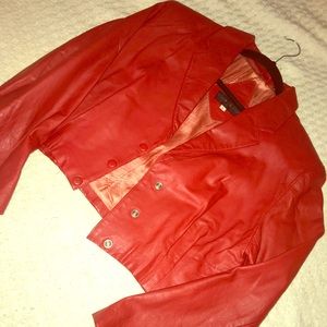 Red Leather Jacket